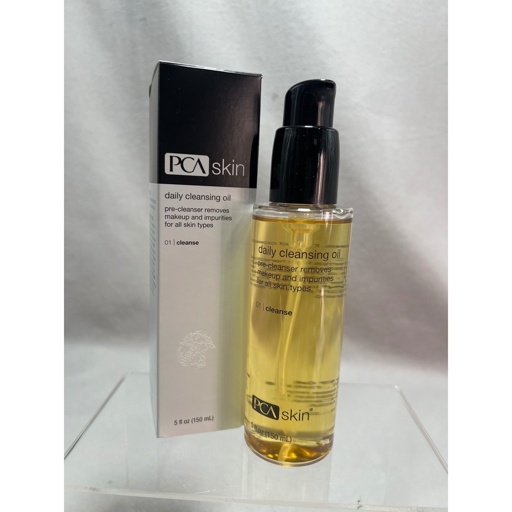 PCA Skin Daily Cleansing Oil Pre-Cleanser Makeup Remover Skincare 5oz